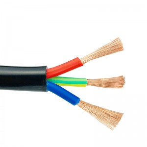 Multinational Certification 3 Core Flexible Power Cord Cables
