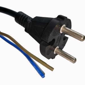 OEM manufacturer Brazilian AC Power Cord -
 Hot Sale for Europe VDE Approval EU 16A 250V AC Power Cord 2 Round Pin Plug – Handy