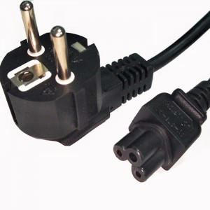 Europe CEE 7/7 Power Cord type F schuko plug