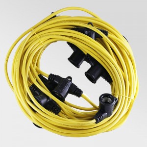 Industrial temporary string light