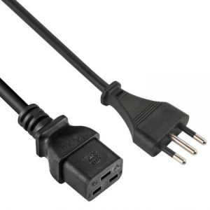 Italy power cord plug 16A 250V