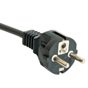 Korea AC power supply cords CEE 7/7 type F schuko plug