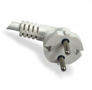 Korea AC power supply cords CEE 7/7 type F schuko plug