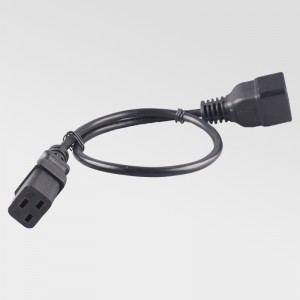 Connection power cord IEC320 C19 to C20