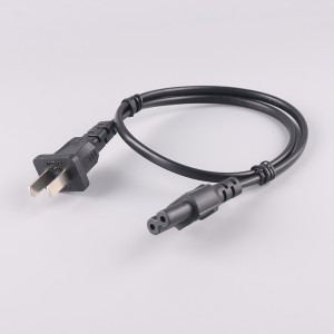 CCC Approval China 2 Prong Power Cord