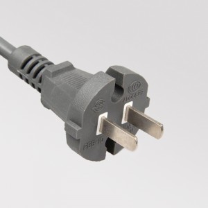 CCC Approval China 2 Prong Power Cord