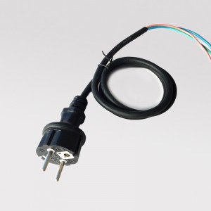 European IP44 Waterproof Power Cord plug